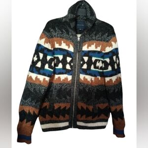 Cowichan Vintage American Eagle Sweater Unisex Mens Medium Women's Large